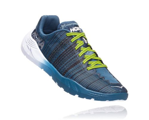 Hoka One One Herre Evo Rehi Road Løpesko Citrus/Cyan Norge-51OSH